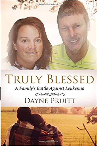Truly Blessed tells the story of Traci Pruitt's battle with leukemia and her cure through a bone marrow transplant from a Gift of Life donor.