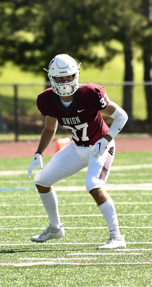 Union College football player Liam saved the life of a blood cancer patient by donating peripheral blood stem cells for transplant. 