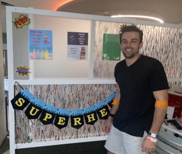 Conor donated blood stem cells to save a woman battling leukemia. He joined the registry because a childhood friend received a successful transplant and survived blood cancer. 