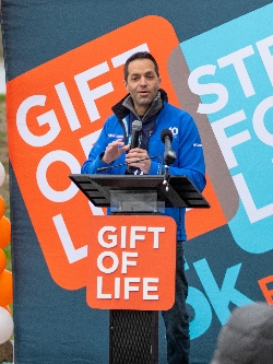 Phil Lipoff of NBC 10 Boston served as the event master of ceremonies.