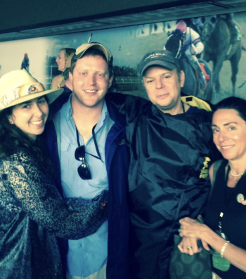 Margaux, Stewart, Tony and Lisa enjoying time together. 