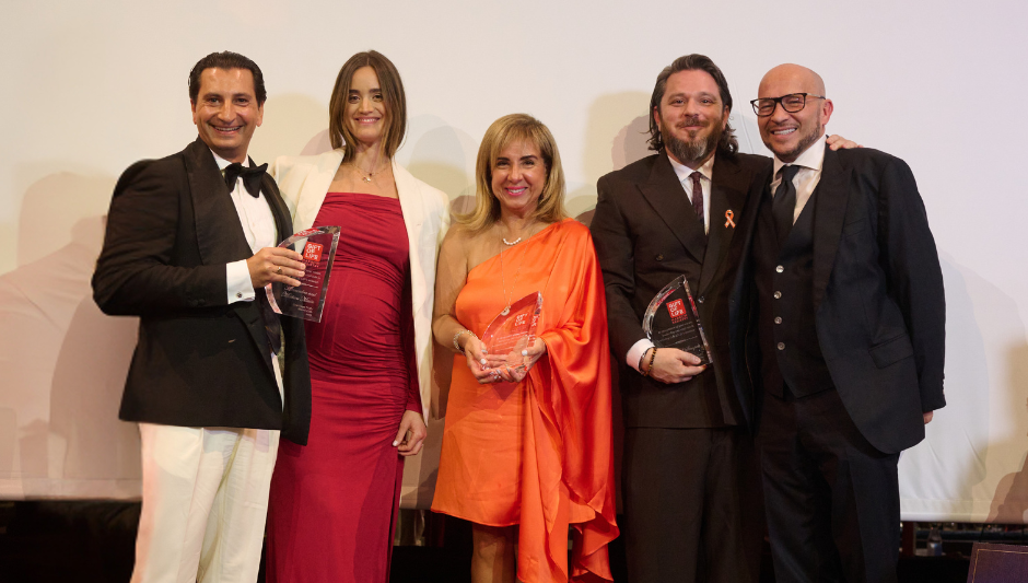  Entrepreneurs Alexandra and Mathieu Massa, Miami 2026 World Cup Host Committee CEO and President Alina Hudak,  music venue entrepreneur David Sinopoli, and Edenburg Hospitality CEO Ignacio Edenburg were all recognized by Gift of Life for their ongoing support and contributions to the organization's lifesaving mission.
