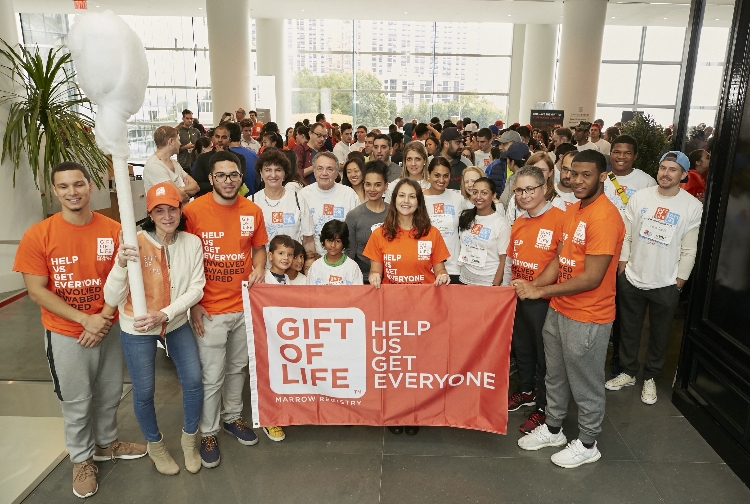 Gift of Life's Steps for Life 5k brought supporters together in New York for a fundraiser to fight blood cancer.