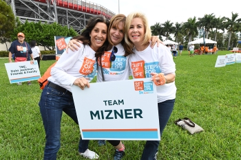 Team Mizner was the top fundraiser for 2017 Steps for Life. 