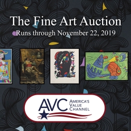The Fine Art Auction runs through November 22! 