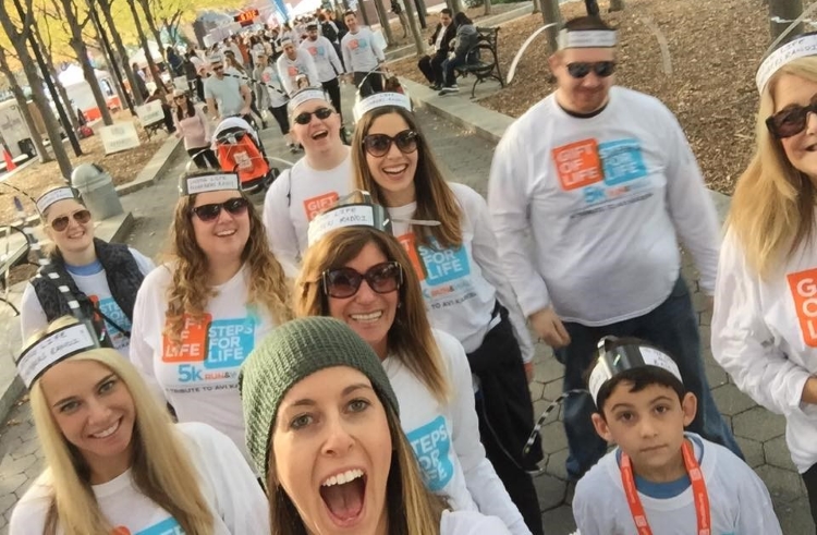 Team Loving Life Remembers Randi at the Steps for Life 5k New York.