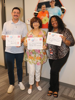 Gift of Life's Development (Fundraising) Department staff share their "unselfie" messages to celebrate World Marrow Donor Day.