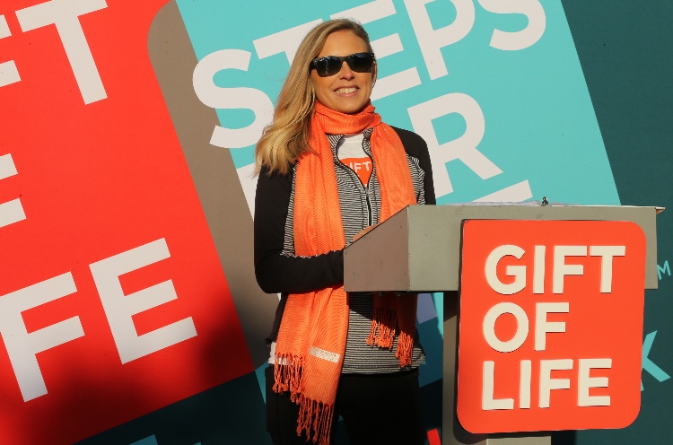 Chelsea Taylor of radio station WIRK served as emcee for the event. The station's street team provided music. 