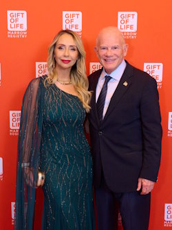 Alex and Bill Roedy were honored at Gift of Life Marrow Registry's 2023 Miami Gala in recognition of their ongong support and advocacy for the organization's lifesaving mission. 