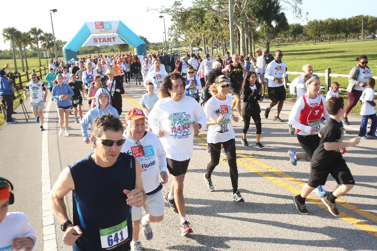 More than 500 runners and walkers 