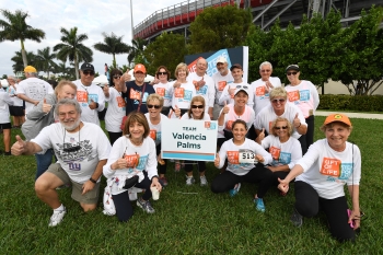 Team Valencia Palms did an amazing job of fundraising in 2017. 
