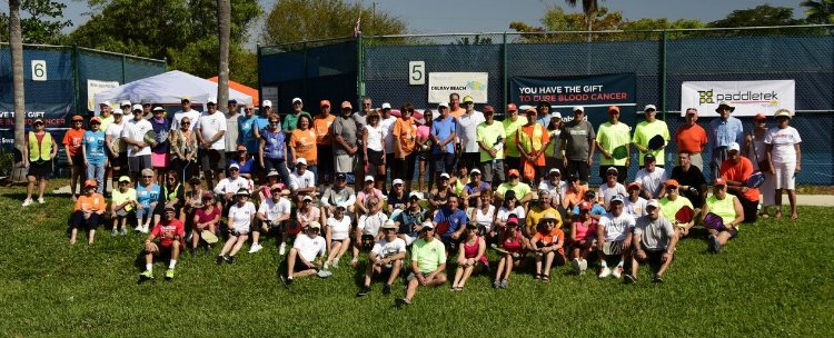The 2019 charity pickleball event to benefit Gift of Life Marrow Registry was a big success.
