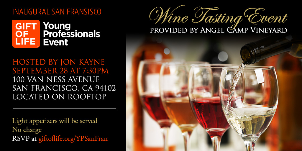 Event - Inaugural San Francisco Young Professionals Event - Gift of Life