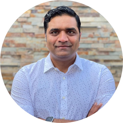 Shiv is a blood cancer patient working with Gift of Life Marrow Registry to find a matching marrow donor. In this photo he looks directly into the camera with a determined smile. He is in his mid-40s, has dark hair, and needs a donor of Indian ancestry.